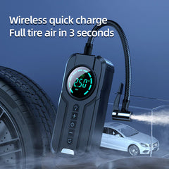 Portable Wireless 12V Car Air Pump with Digital Display
