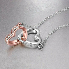 Interlocking Hearts Necklace