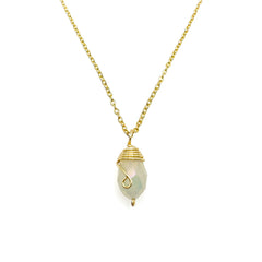 Gold Birthstone necklace