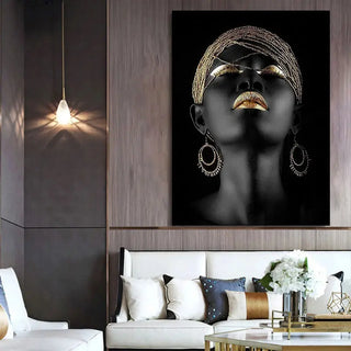 Black Art Canvas Poster