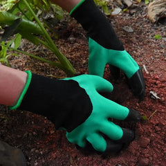 Garden Rubber Gloves with Claws