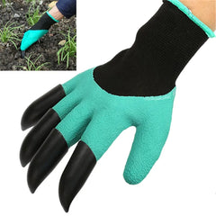 Garden Rubber Gloves with Claws